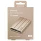 Samsung 2TB T7 Shield Portable External SSD in Beige, , large