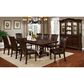 Furniture of America Tovar Dining Armchair in Brown Cherry (Set of 2), , large