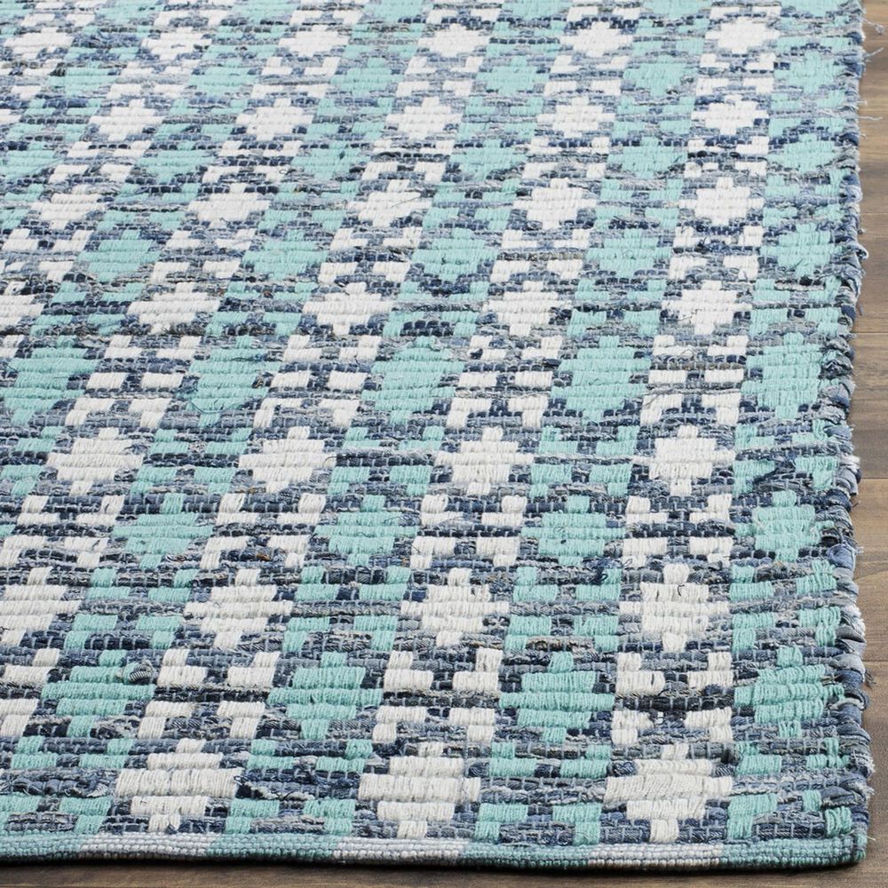 Safavieh Montauk Southwestern 5&#39; x 8&#39; Turquoise and Multicolor Area Rug, , large