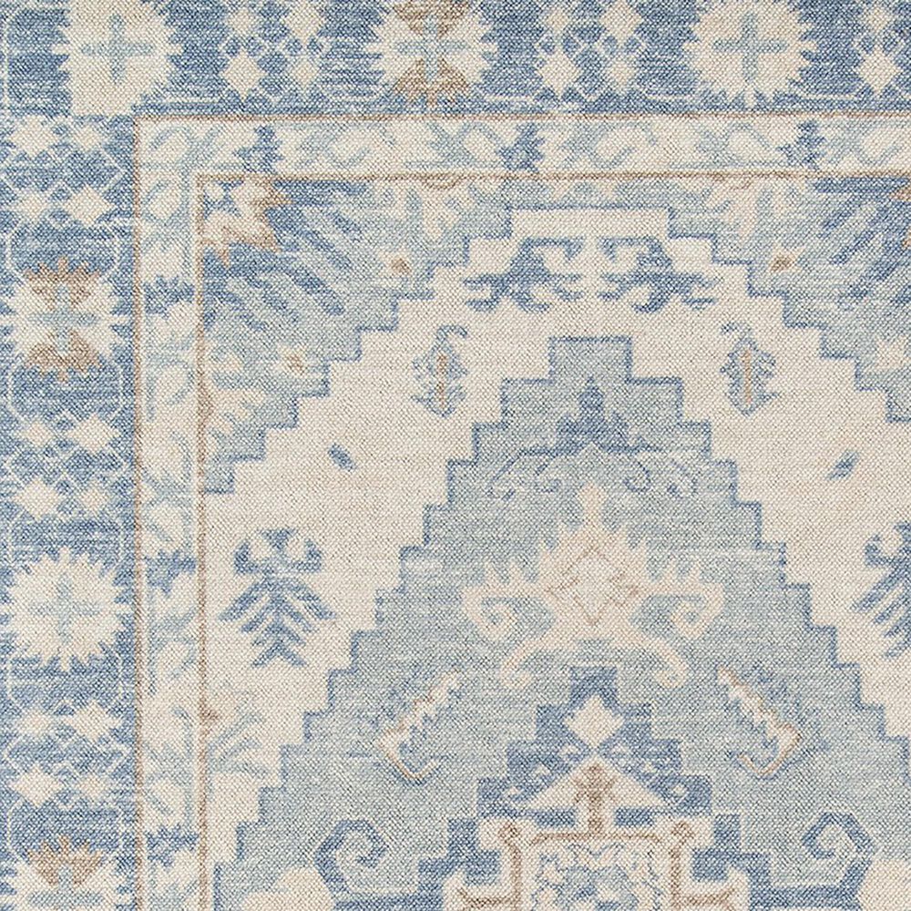 Momeni Anatolia ANA-1 6&#39;6&quot; x 9&#39; Blue Area Rug, , large