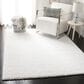 Safavieh August Shag AUG900A 3" x 5" White Area Rug, , large