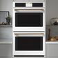 Cafe 30" Smart Double Electric Wall Oven with Convection in Matte White, , large