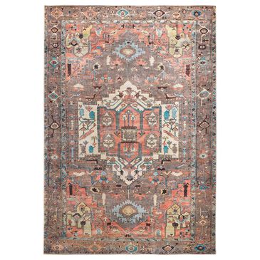 Feizy Rugs Percy 5"3" x 7"6" Gray and Multicolor Area Rug, , large