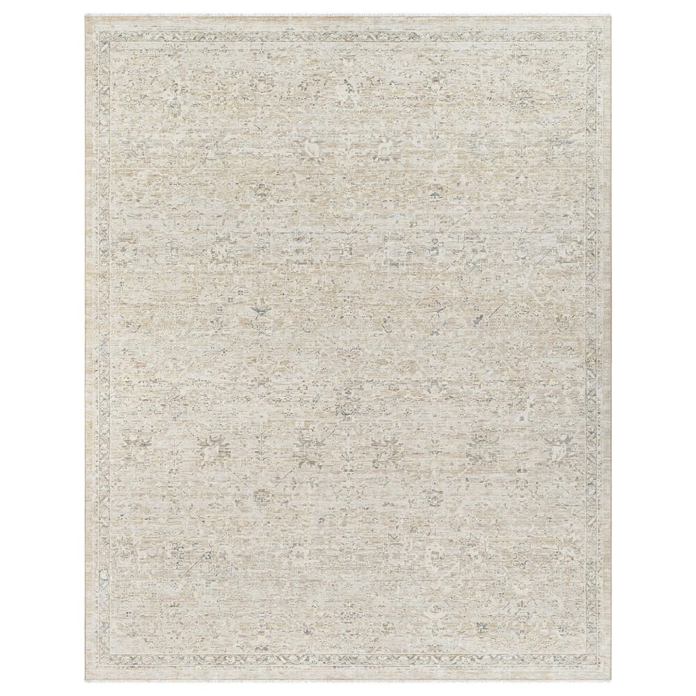 Surya Once Upon a Time Ivory, Light Gray, Tan, Light Brown and Gray 9&#39;10&quot; x 12&#39;6&quot; Area Rug, , large