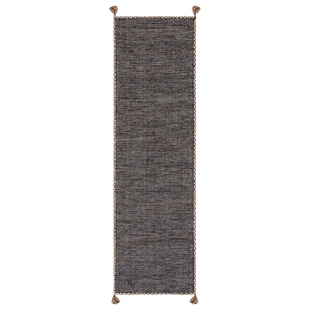 Safavieh Montauk 2"3" x 10" Beige and Black Runner, , large