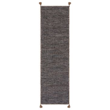 Safavieh Montauk 2"3" x 10" Beige and Black Runner, , large