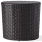 Hearth and Haven Kingstown Outdoor Barrel Side Table in Brown, , large