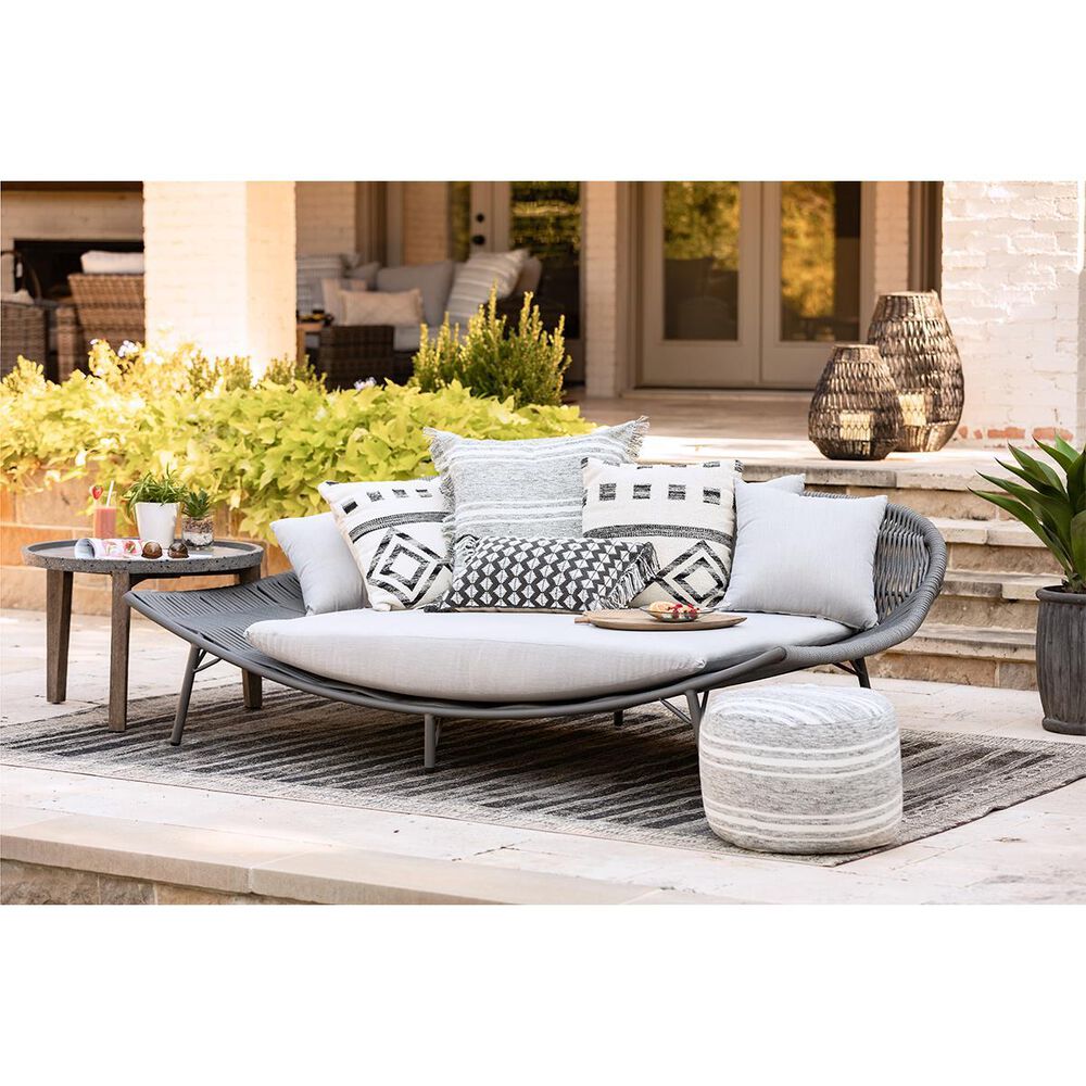 Gathercraft Palm Cay Daybed with Cushion and Pillows, , large