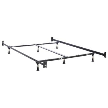 Home by Hollywood Queen Headboard and Footboard Bed Frame in Black, , large