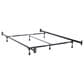 Home by Hollywood Queen Headboard and Footboard Bed Frame in Black, , large