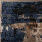 RIZZY Evolution Teal, Grey, Black, Brown, Beige and Ivory 10" x 14" Area Rug, , large