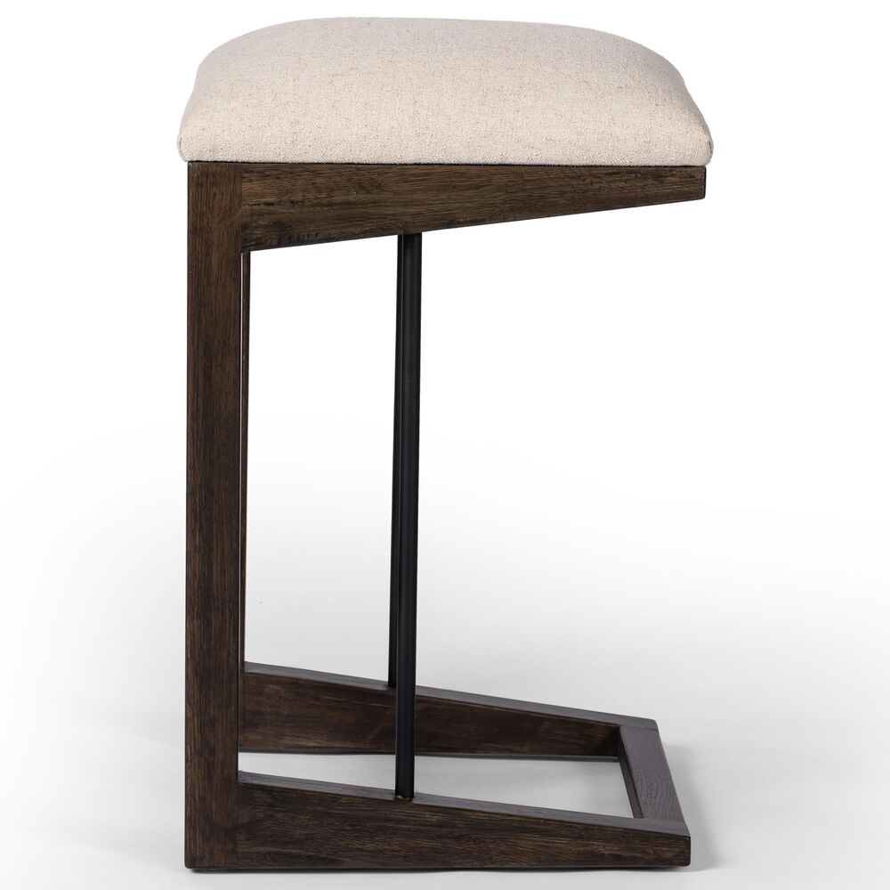 Four Hands Finn Counter Stool in Sienna Brown Oak and Midnight, , large