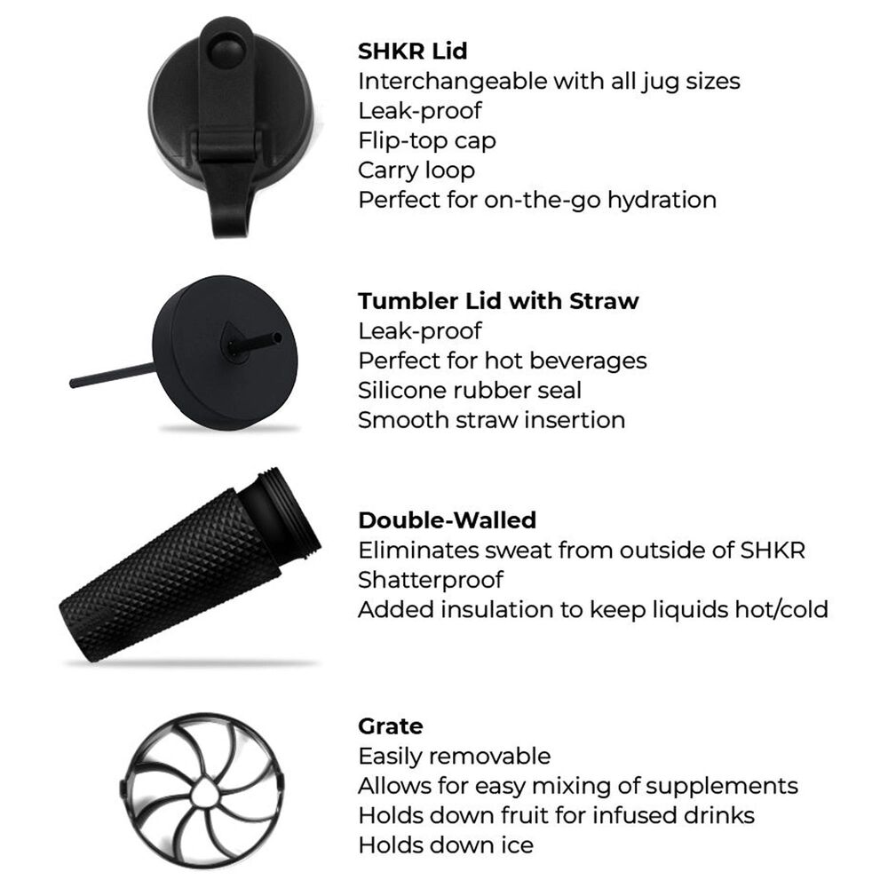 HydroJug HydroShkr Black Leopard Stainless Steel Shop NFM