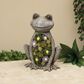 The Gerson Company 12.01" Solar Frog Spinner in Multicolor, , large