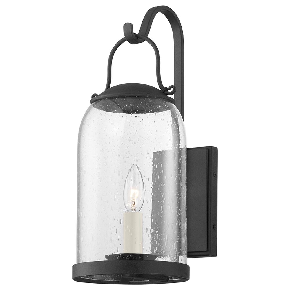 Troy Lighting Napa County 1-Light Exterior Wall Sconce in French Iron, , large
