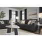 Ashley Loreo Stationary Queen Sofa Sleeper in Ebony, , large
