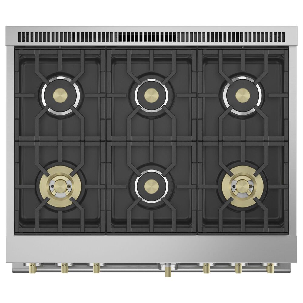 Monogram 36&quot; All Gas Professional Range with 6 Burners in Stainless Steel, , large