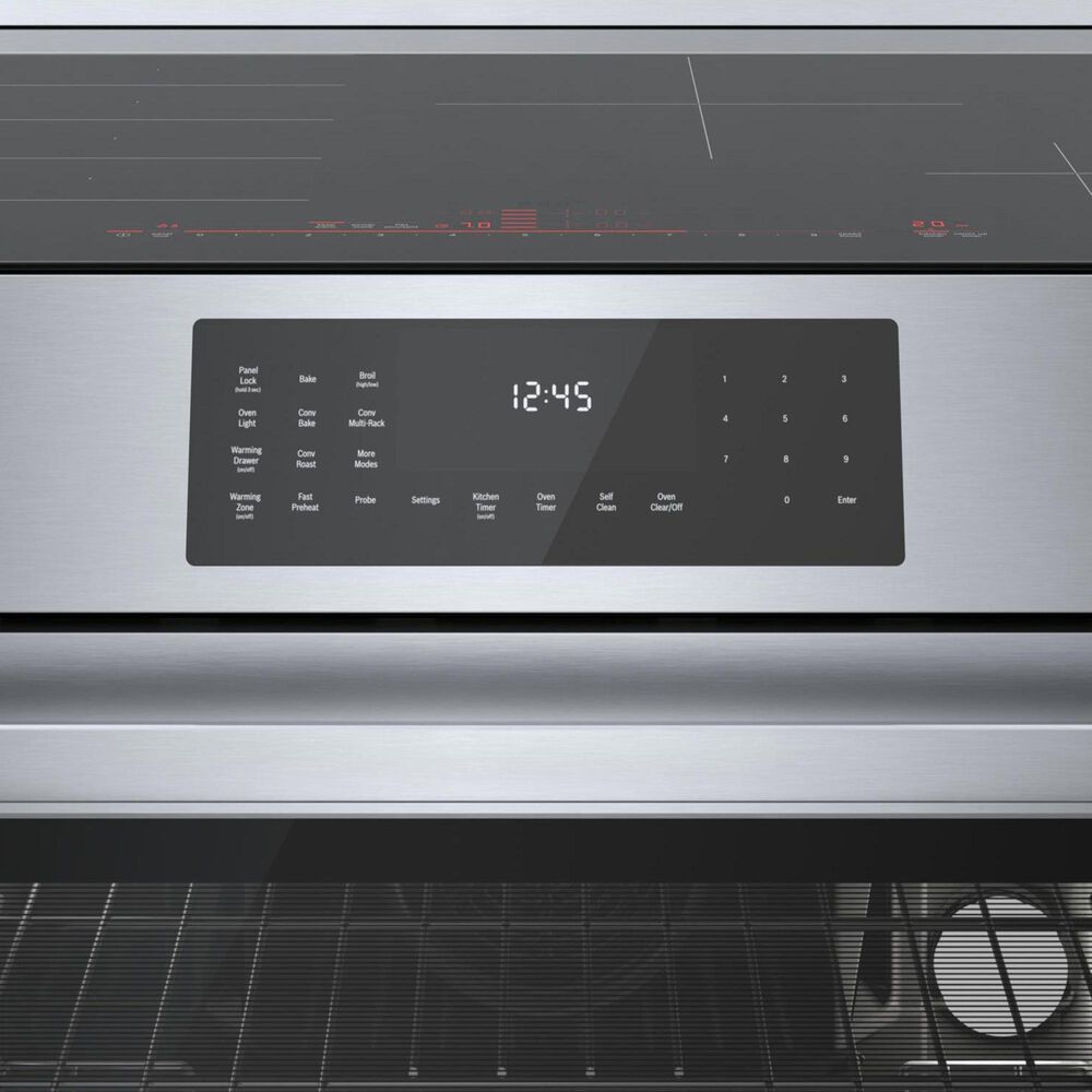 Bosch Benchmark 30&quot; Slide-in Electric Induction Range in Stainless Steel, , large