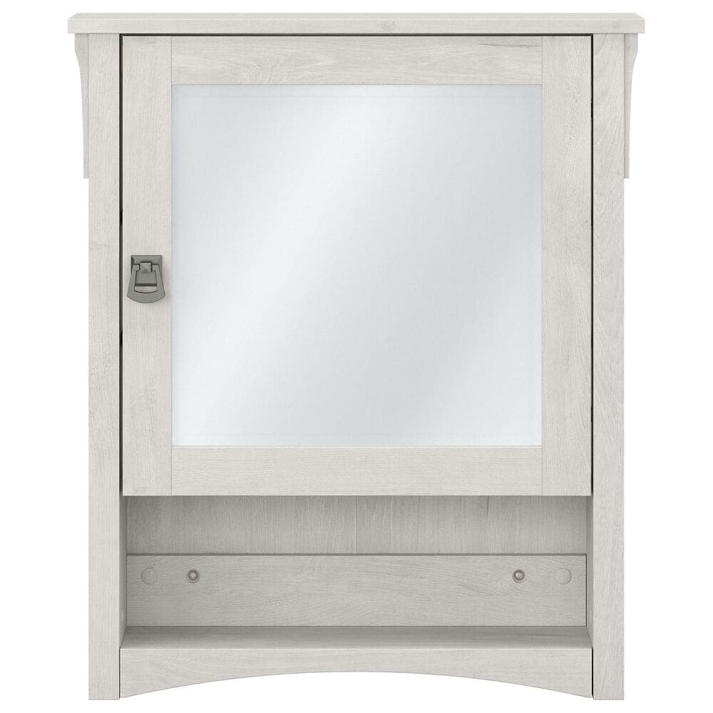 Bush Salinas Bathroom Bathroom Medicine Cabinet in Linen White Oak, , large