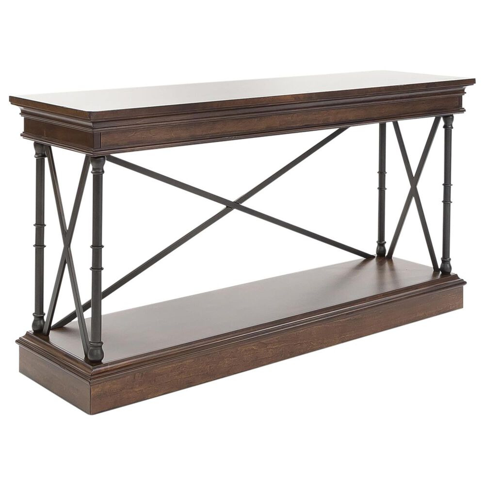 Belle Furnishings Tribeca Sofa Table in Cordovian Brown, , large