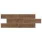 Dal-Tile Willow Bend Dark Brown 6" x 36" Porcelain Tile, , large