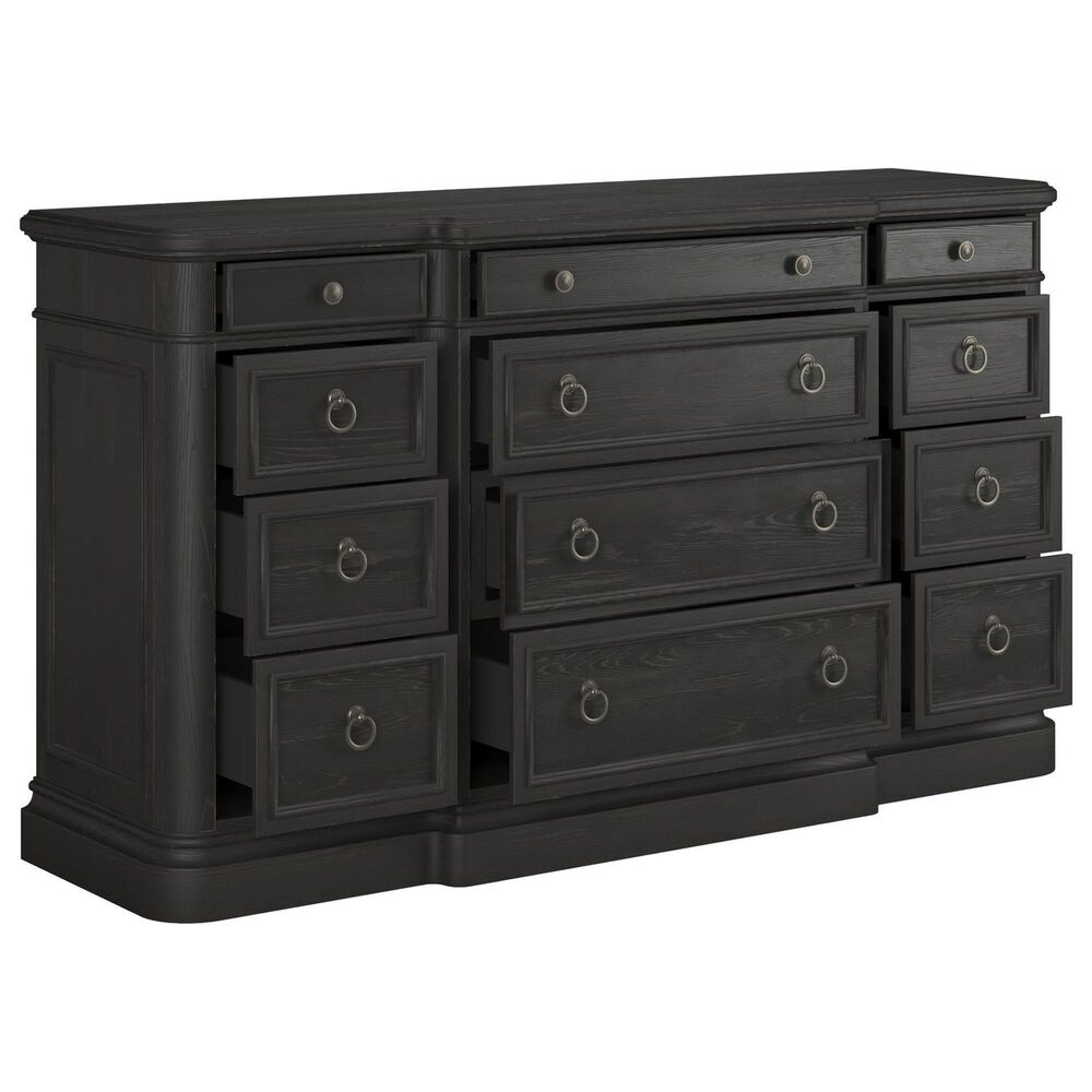 Vantage Atrium 12-Drawer Dresser in Hand Rubbed Black, , large