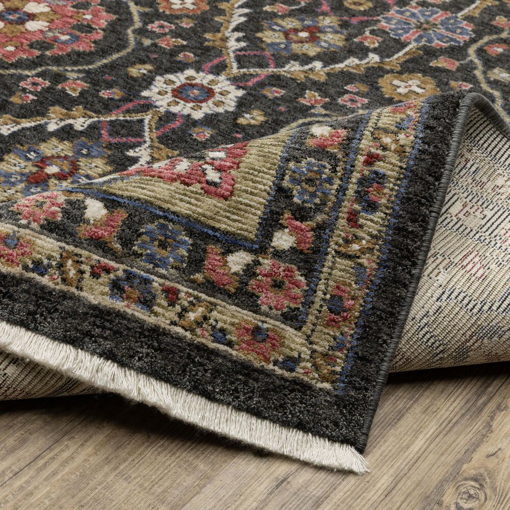 Oriental Weavers Hastings 2&#39;3&quot; x 7&#39;6&quot; Gray Runner, , large