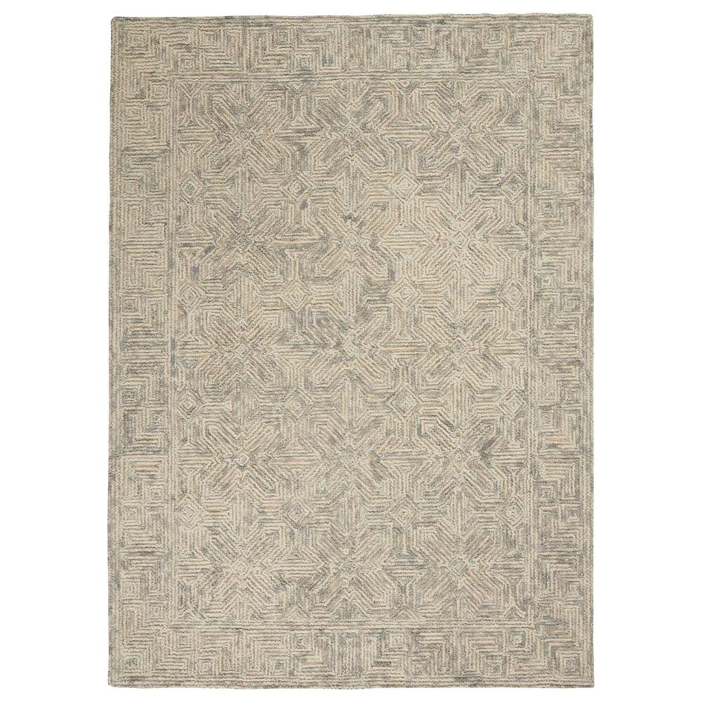 Nourison Colorado 8"3" x 11"6" Beige and Grey Area Rug, , large
