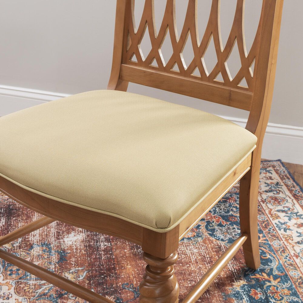 Linon Home Decor Mercer Side Chair in Warm Brown, , large