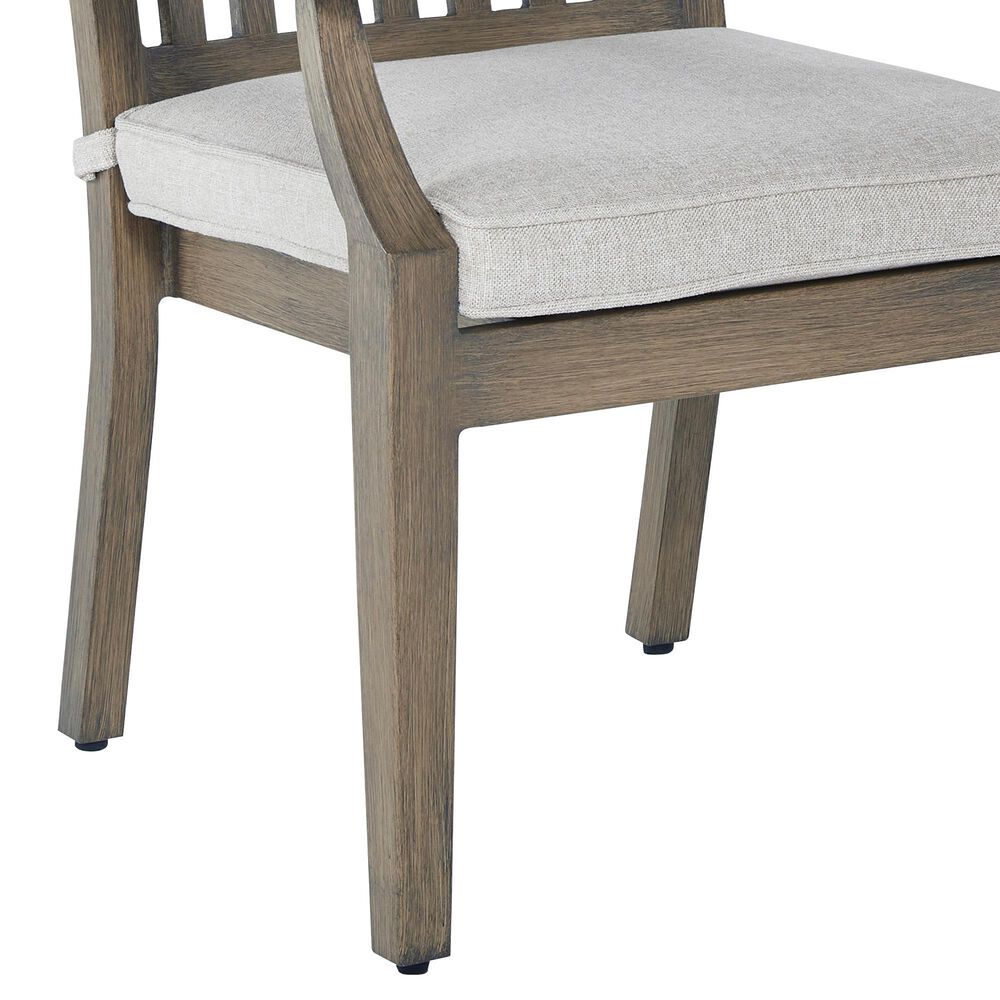 Ashley Rainier Ranch Arm Chair in Brown &#40;Set of 2&#41;, , large