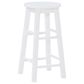 Linon Home Decor Abby 24" Counter Stool in White, , large