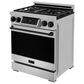 Thor Kitchen Gordon Ramsay 4.55 Cu. Ft. 30" Professional Liquid Propane Range with Black Handle Kit in Stainless Steel, , large