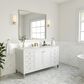 James Martin Vanities Chicago 60" Single Bathroom Vanity in Glossy White with 3 cm Lime Delight Quartz Top and Rectangular Sink, , large