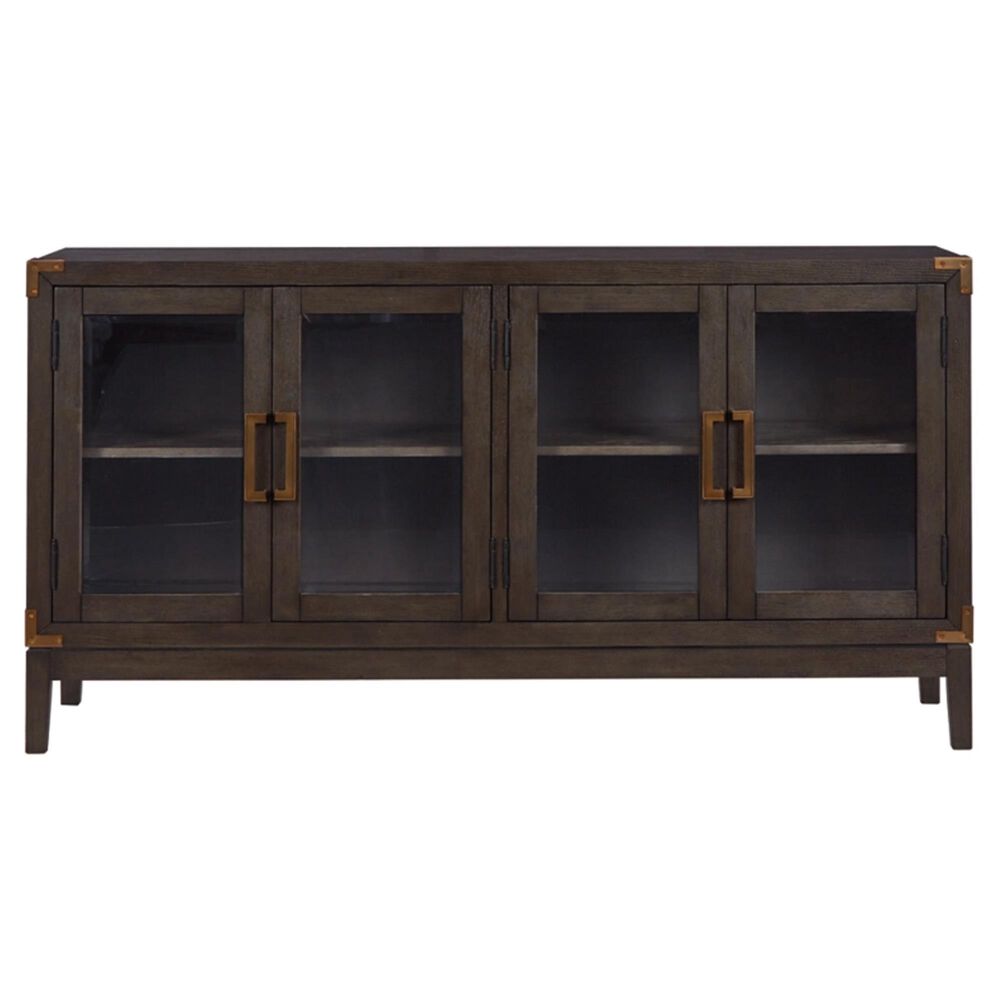 Millennium Burkhaus Dining Buffet in Dark Brown, , large