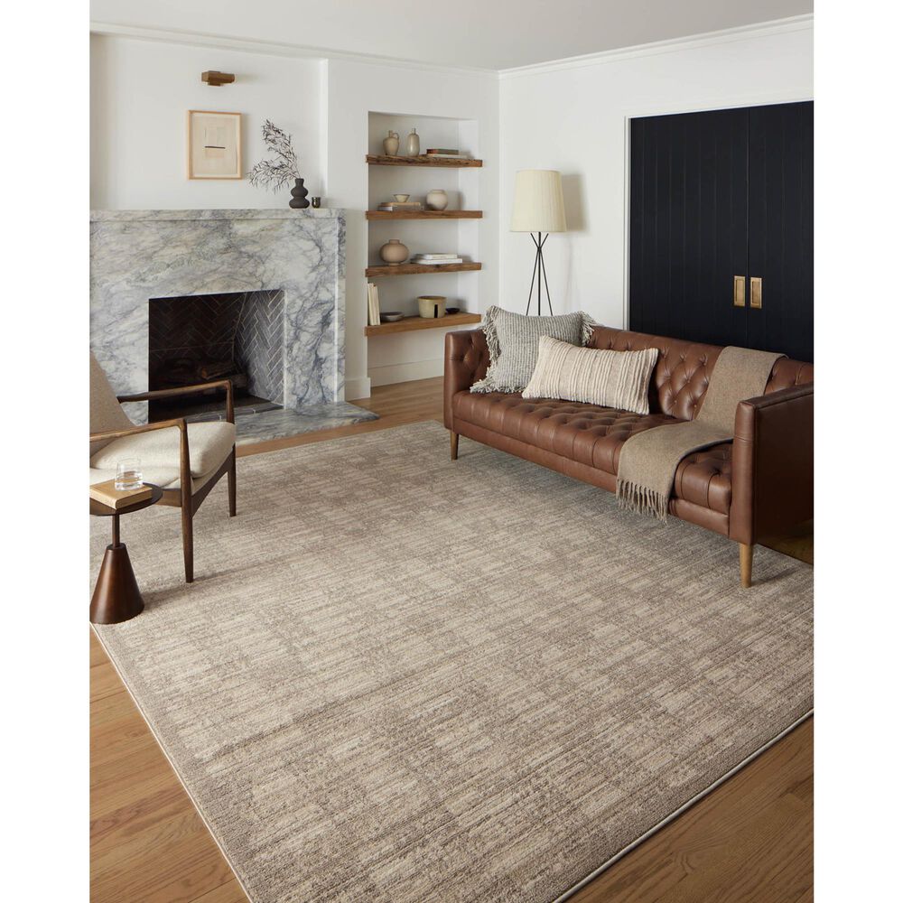 Loloi II Darby 9&#39;2&quot; x 13&#39; Pebble and Sand Area Rug, , large