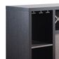 Furniture of America Landers Wine Cabinet in Gray and Dark Taupe, , large