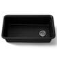 Kohler Cairn 33.5" Single Bowl Sink in Matte Black, , large