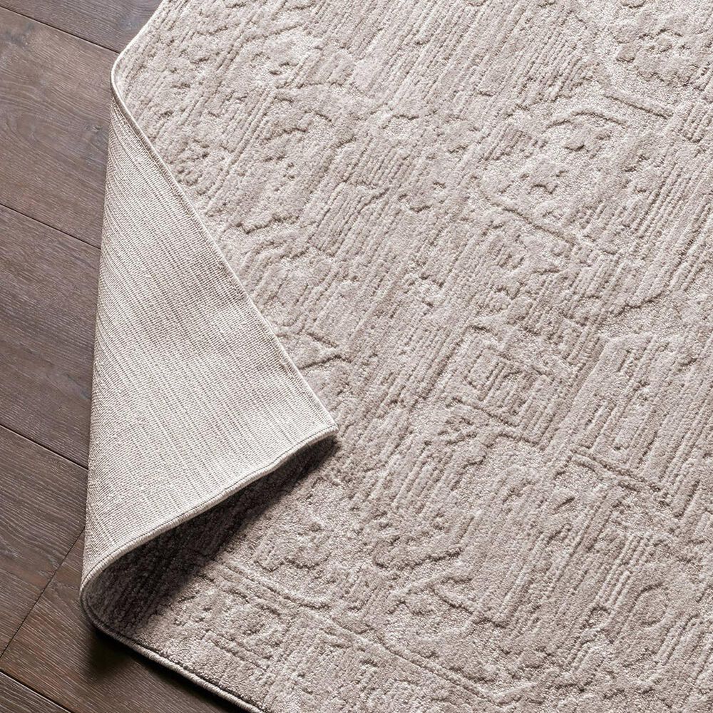 Jaipur Serenita Elam Gray and Silver 7'9" x 9'9" Area Rug, , large