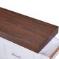HOMLUX 53" Large Kitchen Island with 3.5" Thick Desktop in White, , large