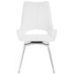 Global Furniture USA Swivel Dining Chair in White, , large