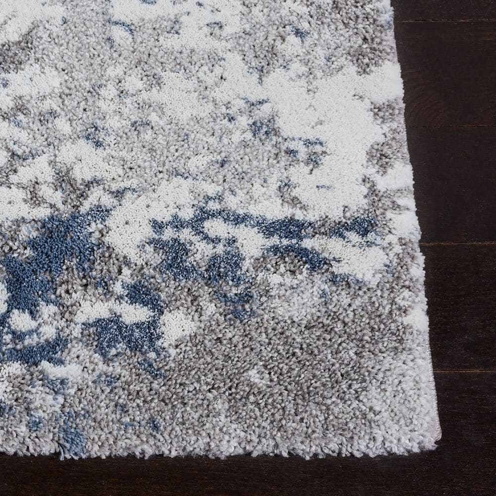 Safavieh Century CTY339F 2&#39; x 13&#39; Grey and Blue Runner, , large