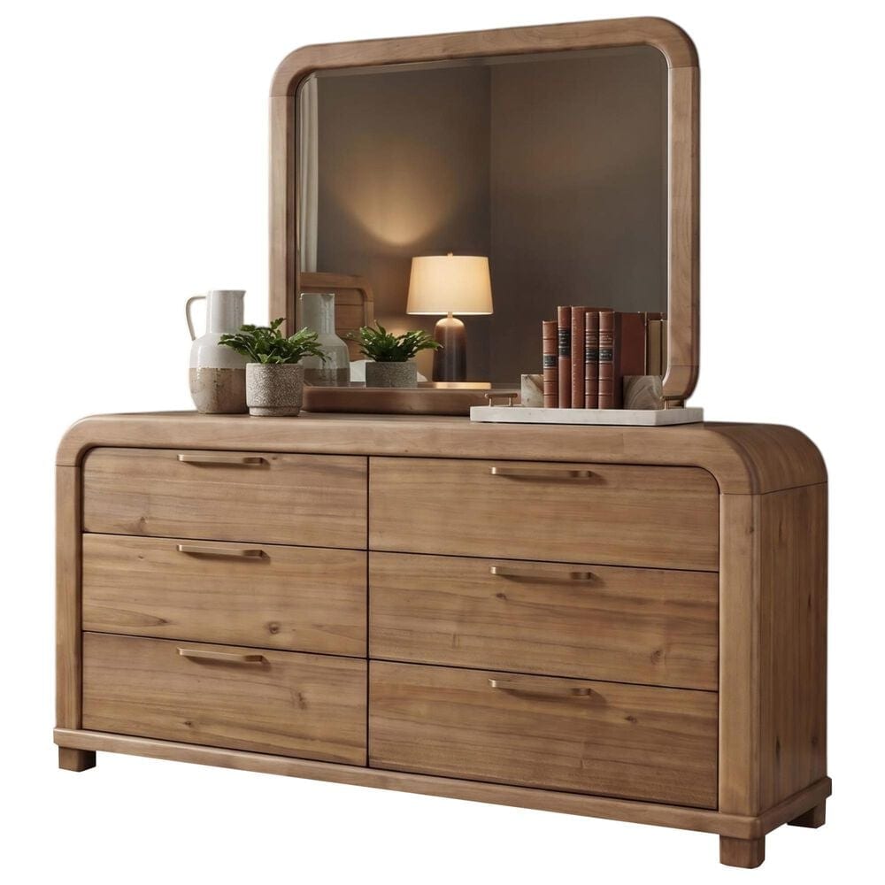 Urban Home Kione 5 Piece Queen Platform Bedroom Set in Brown, , large
