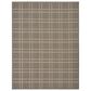 Nourison Horizon Charcoal 8" x 10" Indoor/Outdoor Area Rug, , large