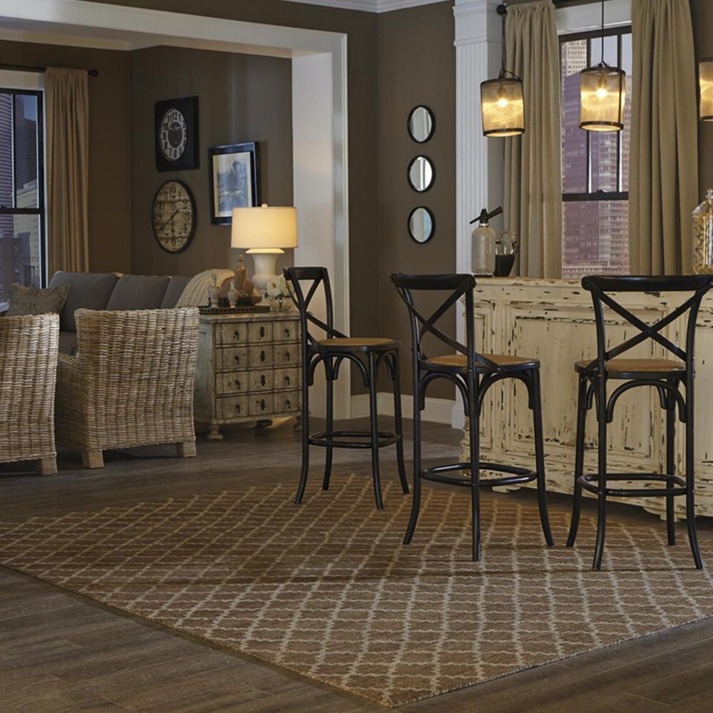 Oriental Weavers Maddox 56503 8" x 10" Brown Area Rug, , large