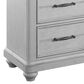 Emerald Home Furnishings New Haven 10-Drawer Dresser in Oyster Shell, , large