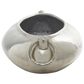 Maple and Jade Aluminum Decorative Bowl in Silver, , large
