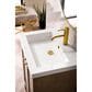 James Martin Vanities Chianti 20" Single Bathroom Vanity in Whitewashed Walnut with 3.5 cm White Glossy Resin Top and Rectangular Sink, , large
