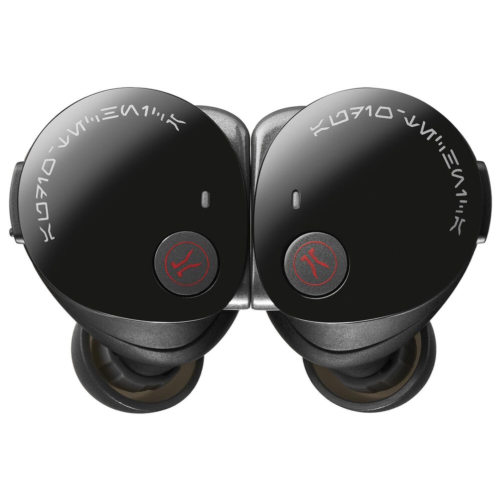 Audio-Technica Darth Vader Limited-Edition True Wireless Earbuds in Gloss Black and Metallic Silver, , large