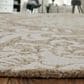 Feizy Belfort Taupe and Ivory 12" x 15" Area Rug, , large