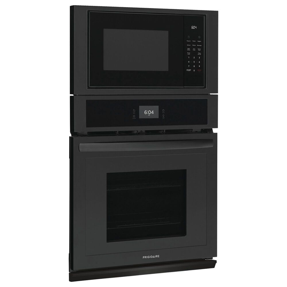 Frigidaire 27&quot; Microwave Combination Wall Oven in Black, , large